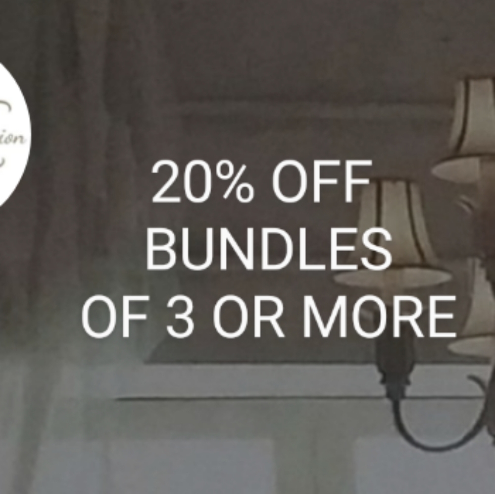 BUNDLE 3+ ITEMS TO SAVE 20%!!